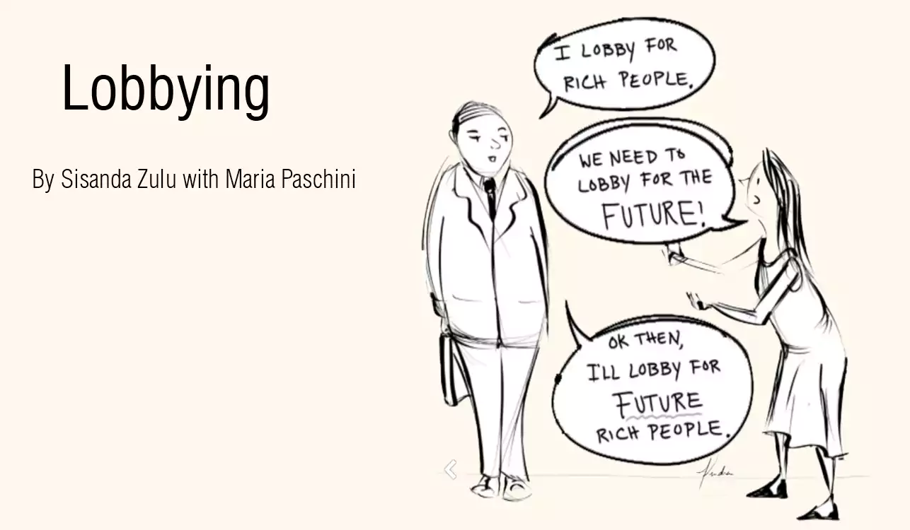 Lobbying - By Sisanda Zulu with Maria Paschini